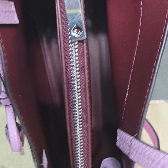 Kate Spade Lavender Satchel with Tassel Detail - Picture 8 of 13